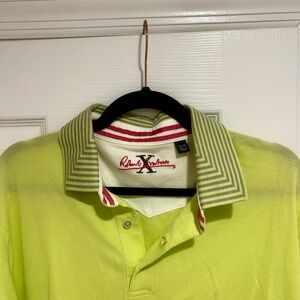 Robert Graham Vibrant Lime Polo Shirt